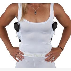 UnderTech Undercover Concealed Carry Shirt | Women’s Size S | Ivory CCW